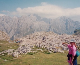 Pointing to massif central